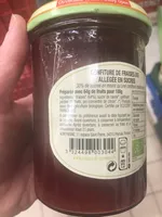 Confiture de Fraises Bio 455g