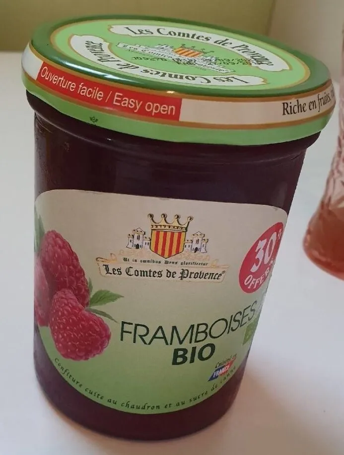 Confiture de framboises