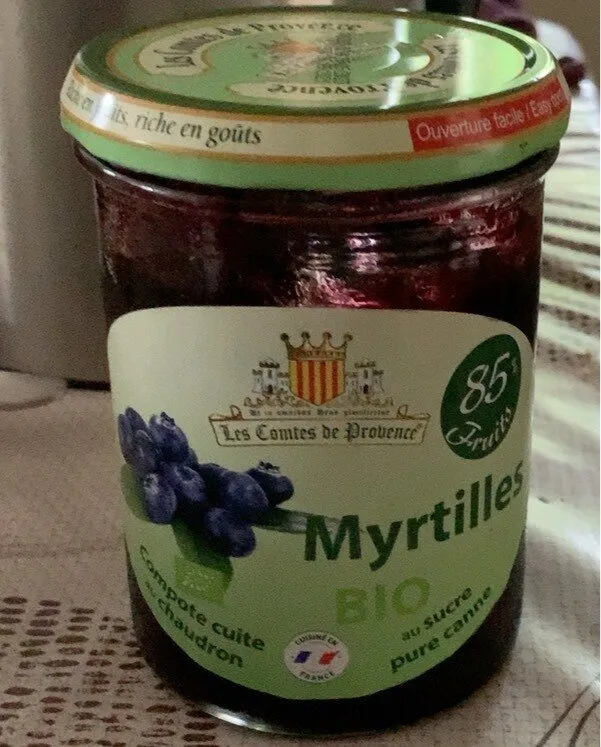Compote Myrtilles