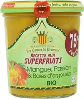 Confiture Mangues Passion Argousier BIO