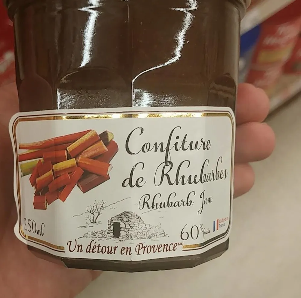 Confiture de Rhubarbes