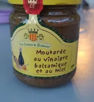 Moutarde au vinaigre balsamique et au miel