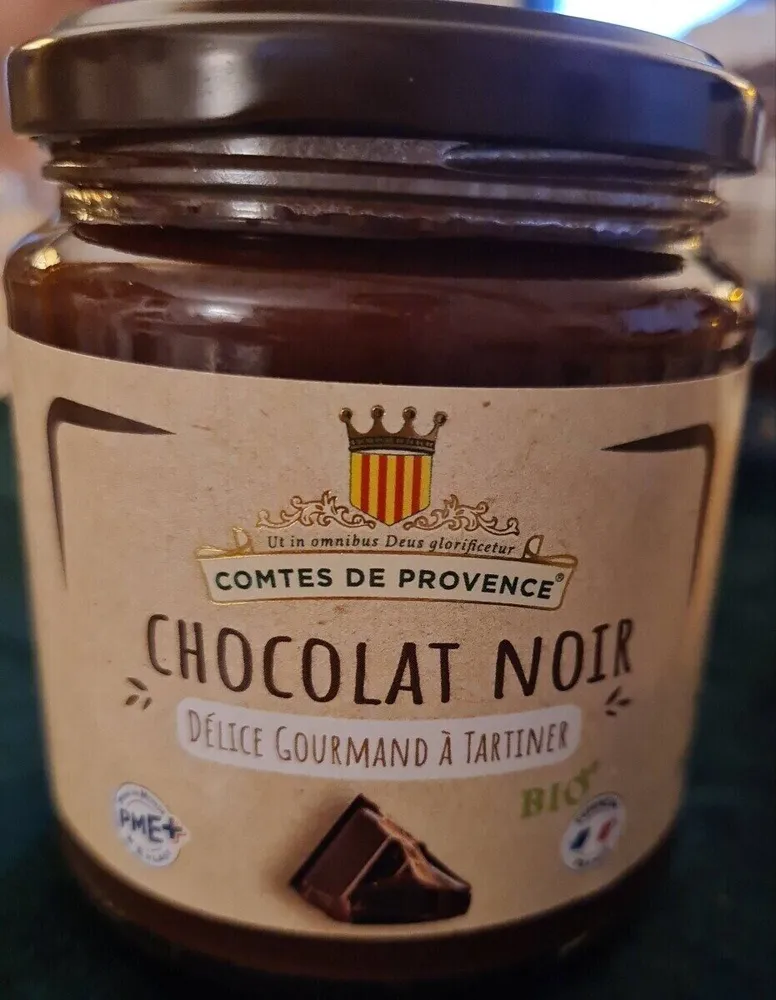 Chocolat noir délice gourmand à tartiner