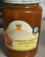 Confiture d'abricots aux amandes bio