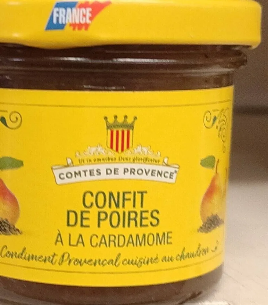 Confit de poires à la cardamome