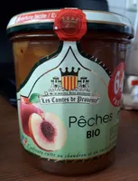 Confiture pêche bio