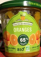 Confiture Extra d'Oranges Bio allégée en sucres