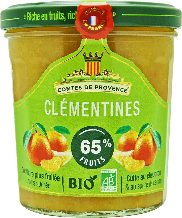 Confiture de Clémentine BIO 350g