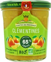 Confiture de Clémentine BIO 350g