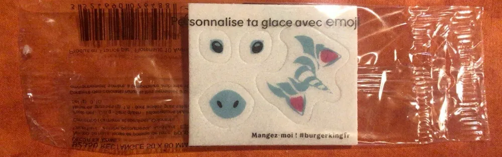 Rectangle sticker individuel