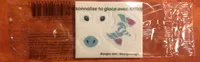 Rectangle sticker individuel