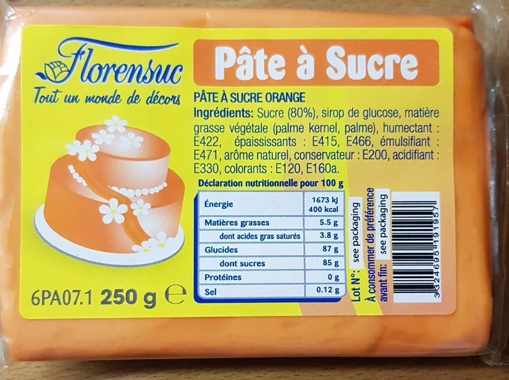 Pate a  sucre