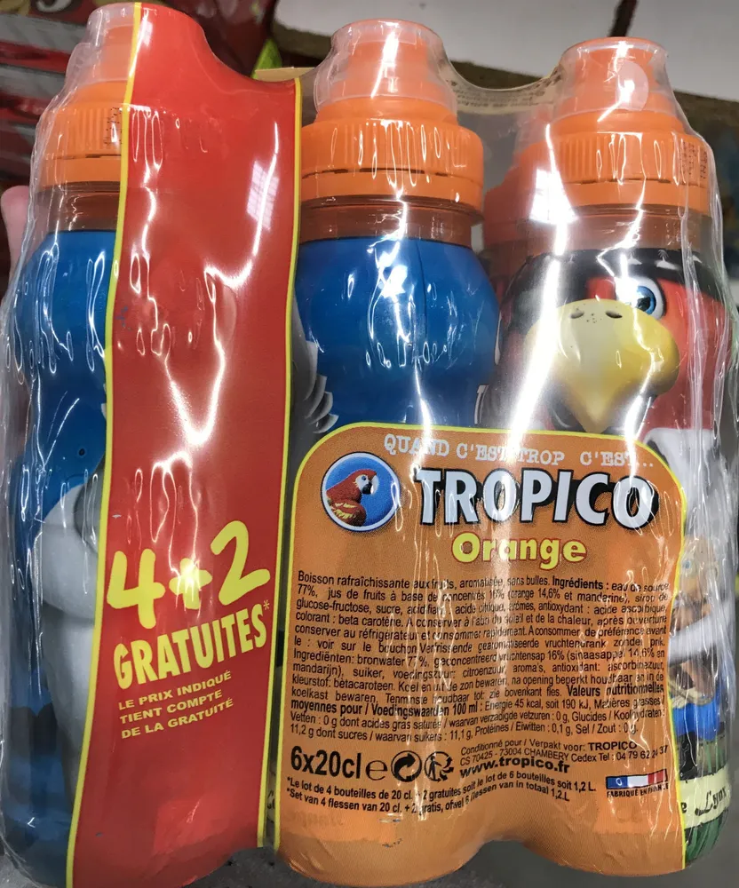 Orange (4+2 gratuites)