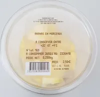 Ananas en morceaux