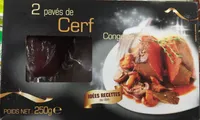 2 pavés de Cerf congelés