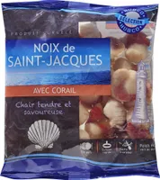 Noix de Saint Jacques avec Corail