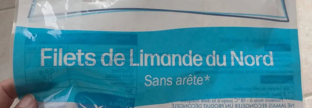 Filets de Limande du Nord
