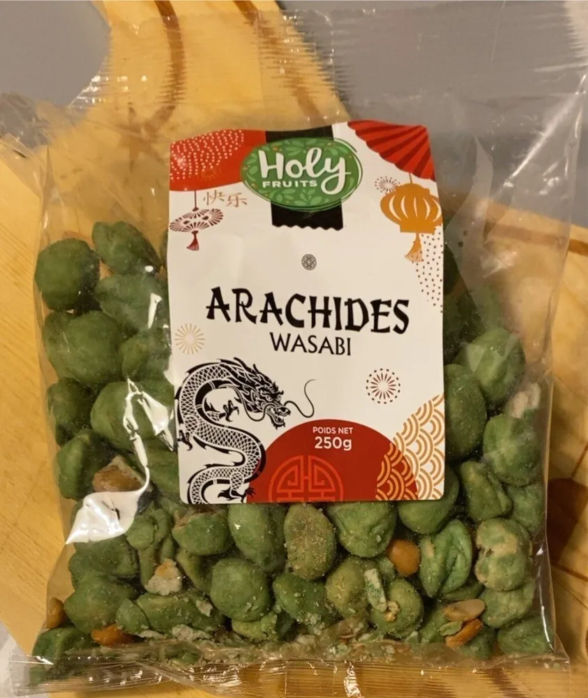 Arachides au wasabi