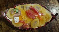 Assortiment de fruits secs déshydratés