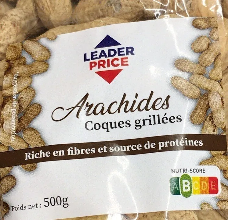 Arachides coques grillées