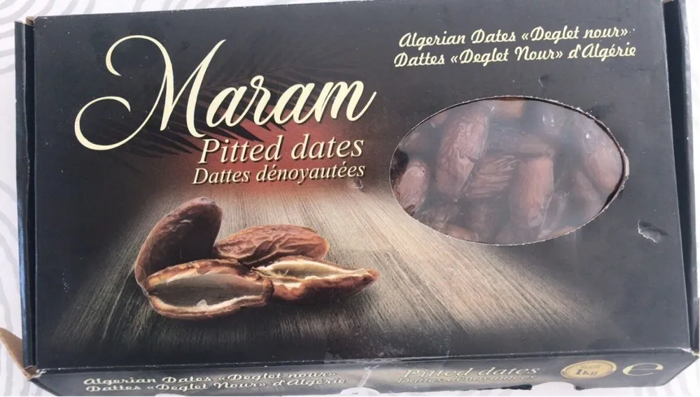 Dattes denoyautees