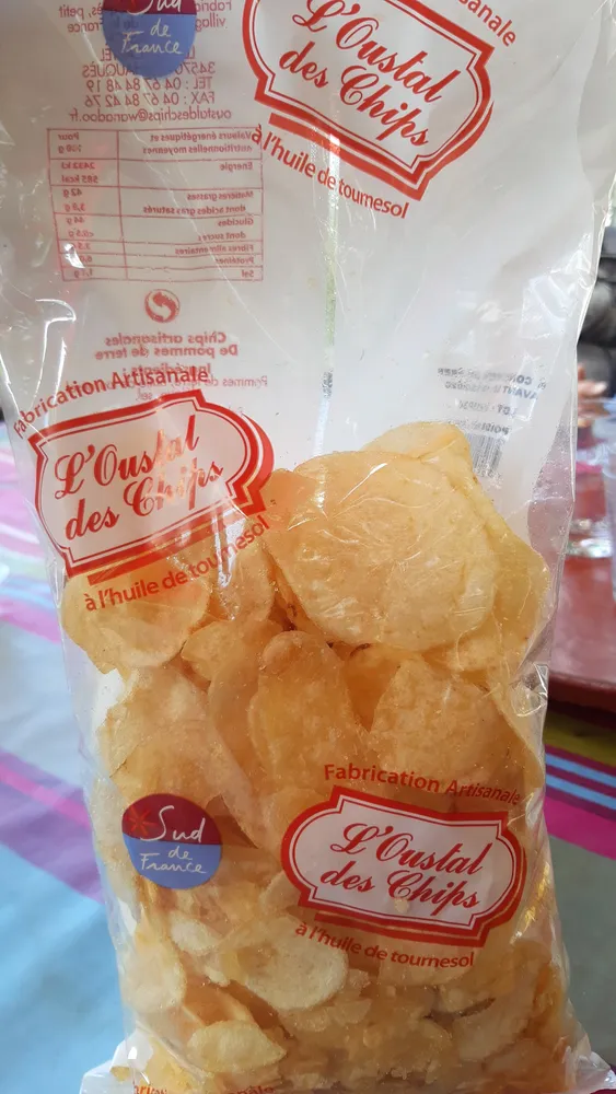 Chips artisanales sud de la france