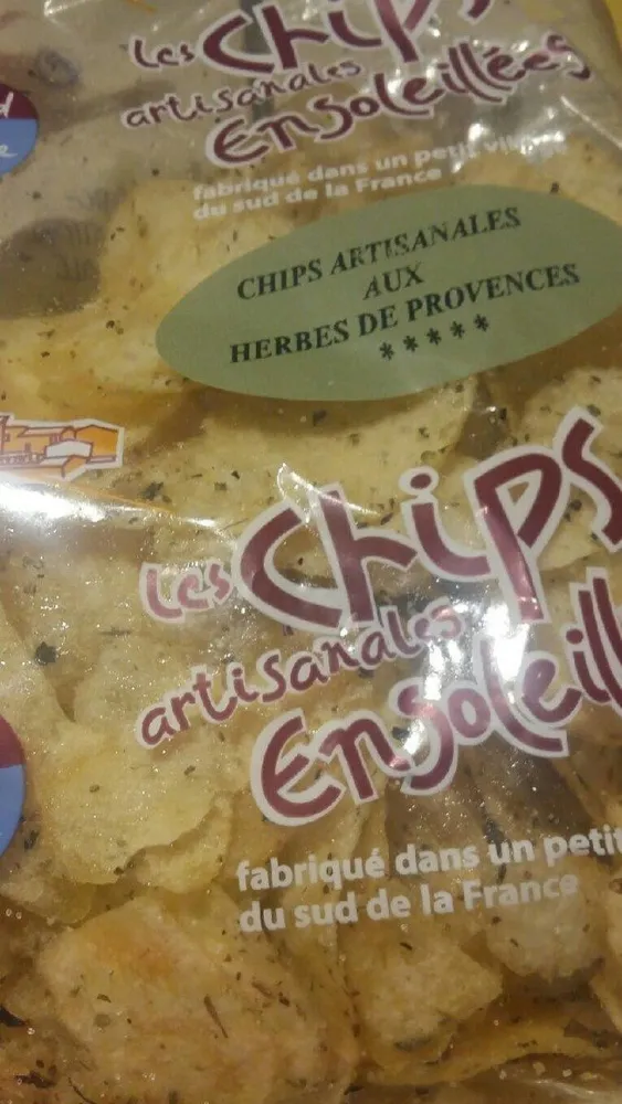 Les chips artisanales du soleil