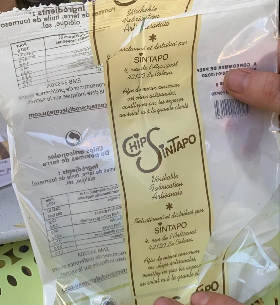Chips sintapo