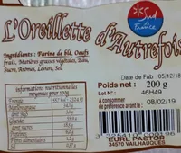 L'oreillette d'autrefois