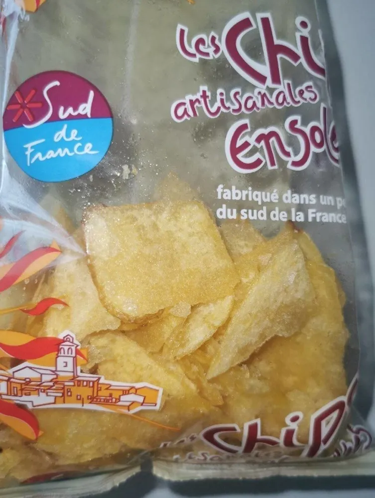 Les chips artisanales ensoleillées