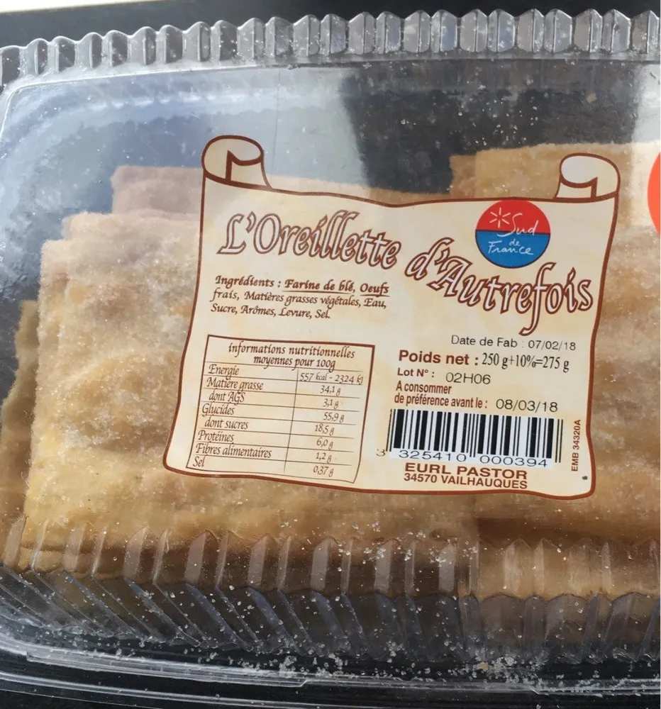 L’oreillette d’autrefois