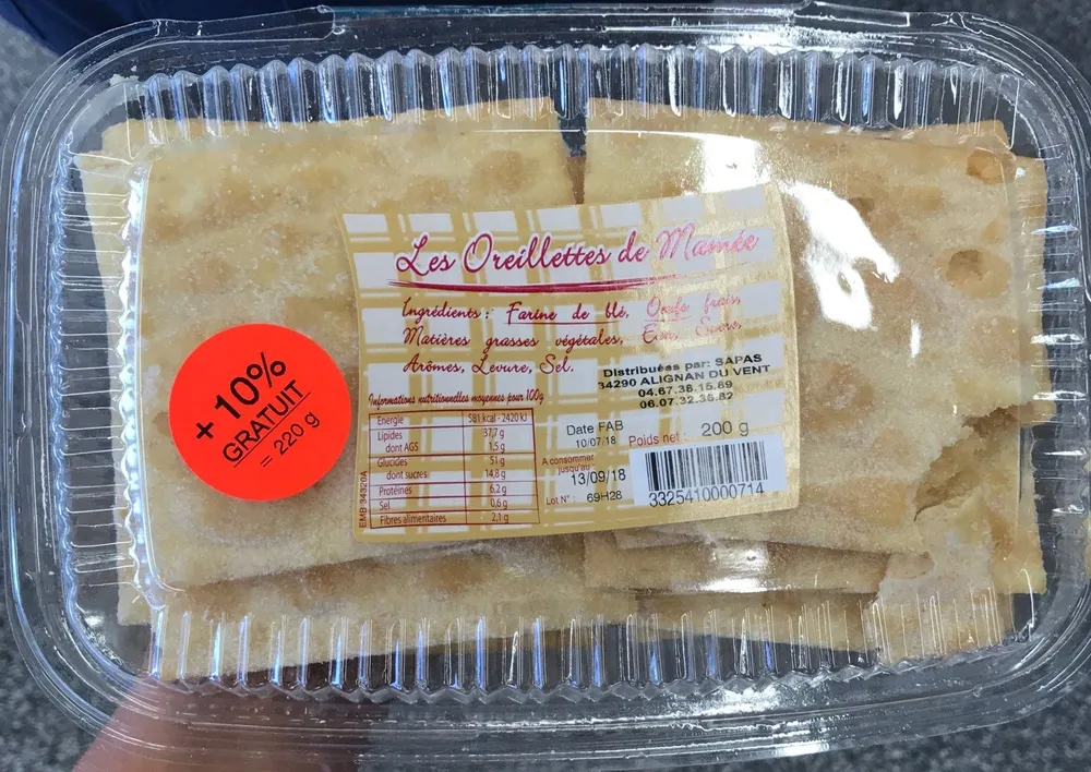 Les Oreillettes de Mamée