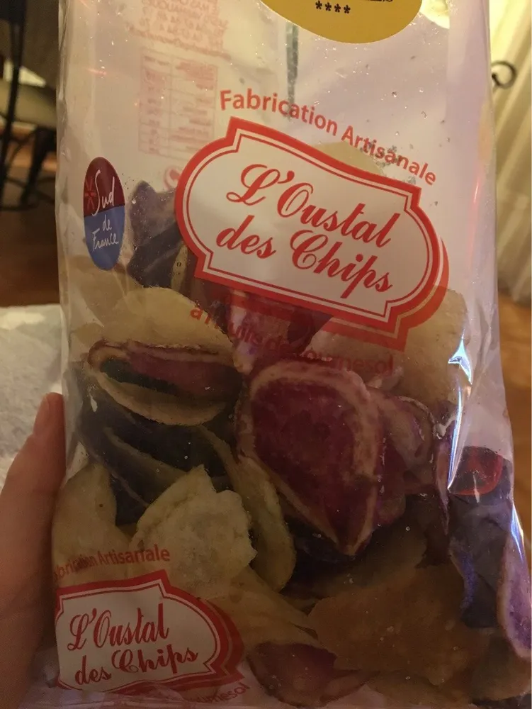 Chips artisanales de pommes de terre
