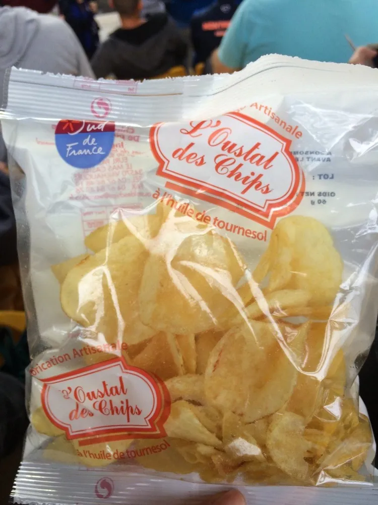 Chips à l'huile de tournesol