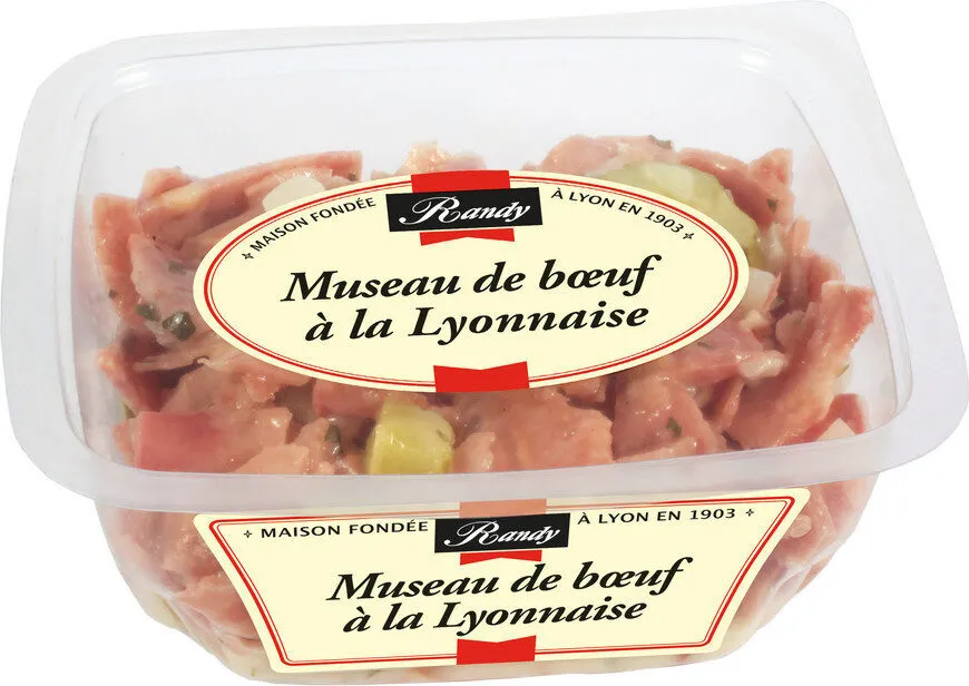 Museau de bœuf à la Lyonnaise