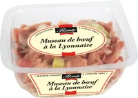 Museau de bœuf à la Lyonnaise