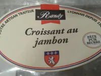 Croissant au jambon