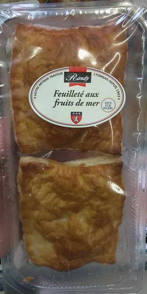 Feuilleté aux Fruits de Mer