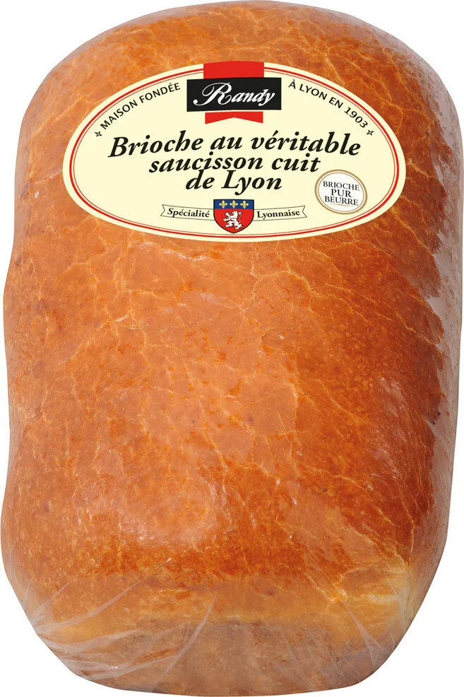 Brioche au saucisson cuit de Lyon