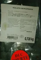 Feuilleté chèvre épinards