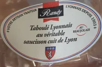 Taboulé Lyonnais au véritable saucisson cuit de Lyon