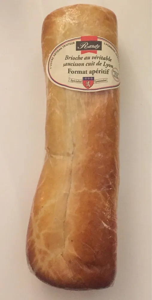 Brioche au véritable saucisson cuit de Lyon