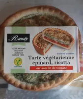 Tarte végétarienne épinard, ricotta