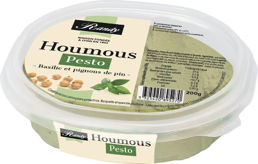 Houmous pesto