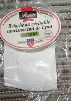 Brioche au véritable saucisson cuit de Lyon pistaché