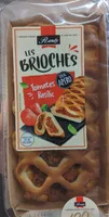 Brioché aux tomates et basilic