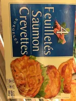 Feuilletes saumon crevette