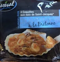 Coquilles aux noix de St-Jacques à la Bretonne