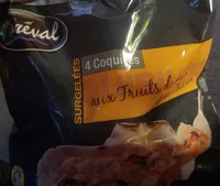 4 coquilles aux fruits de mer & au poisson