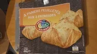 4 paniers feuilletės aux 3 fromages